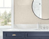TG60018 Tweed Dried Wheat Faux Linen Theme Type II Vinyl Unpasted Wallpaper Tedlar Textures Collection Made in United States