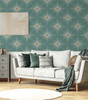 NW53004 Stellar Geo Seabreeze Geometric Theme Vinyl Self-Adhesive Wallpaper NextWall Peel & Stick Collection Made in Netherlands