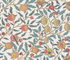 NW48004 Pomegranate Moonstone Blue & Light Ochre Botanical Theme Vinyl Self-Adhesive Wallpaper NextWall Peel & Stick Collection Made in United States