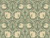 NW42406 Pimpernel Floral Gardenia & Sage Floral Theme Vinyl Self-Adhesive Wallpaper NextWall Peel & Stick Collection Made in United States