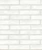 NW40600 Monarch Brick Arctic Grey Brick Theme Vinyl Self-Adhesive Wallpaper NextWall Peel & Stick Collection Made in United States