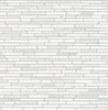NW38400 Faux Mosaic Strip Tile Metallic Pearl & Gray Tile Theme Vinyl Self-Adhesive Wallpaper NextWall Peel & Stick Collection Made in United States
