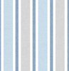 NW37002 Linen Cut Stripe Bluebird & Carrara Striped Theme Vinyl Self-Adhesive Wallpaper NextWall Peel & Stick Collection Made in United States