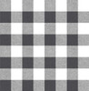 NW34500 Picnic Plaid Charcoal Plaid Theme Vinyl Self-Adhesive Wallpaper NextWall Peel & Stick Collection Made in United States