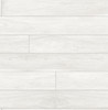 NW35400 Teak Planks Off-White Wood Theme Vinyl Self-Adhesive Wallpaper NextWall Peel & Stick Collection Made in United States