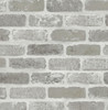 NW30508 Washed Brick Pumice Stone Brick Theme Vinyl Self-Adhesive Wallpaper NextWall Peel & Stick Collection Made in United States