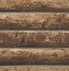 NW33905 Log Cabin Walnut Wood Theme Vinyl Self-Adhesive Wallpaper NextWall Peel & Stick Collection Made in United States
