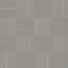 SI24903 Geo Block Weave Taupe Gray Modern Theme Unpasted Vinyl on Non-Woven Backing Wallpaper from Signature Textures