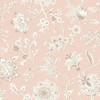 RT7825 Sutton Blush Sandy Pink Tropical Theme Unpasted Non Woven Wallpaper from Toiles Resource Library