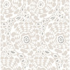 4122-27038 Divine Gray Medallion Abstract Theme Unpasted Non Woven Wallpaper Terrace Collection Made in Great Britain