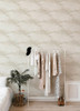 4122-72405 Vision Pearl Off White Stipple Cloud Graphics Theme Unpasted Non Woven Wallpaper Terrace Collection Made in United States