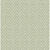 4122-27043 Glynn Green Chevron Graphics Theme Unpasted Non Woven Wallpaper Terrace Collection Made in Great Britain