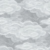 4122-72404 Vision Slate Blue Stipple Clouds Graphics Theme Unpasted Non Woven Wallpaper Terrace Collection Made in United States