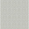 4122-27042 Glynn Sterling Gray Chevron Graphics Theme Unpasted Non Woven Wallpaper Terrace Collection Made in Great Britain