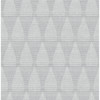 4141-27143 Mirko Ogee Stone Gray Modern Style Non Woven Unpasted Wallpaper from Solace by A-Street Prints Made in Great Britain
