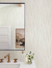4141-27149 Baris Stipple Stripe Gold Neutral Modern Style Non Woven Unpasted Wallpaper from Solace by A-Street Prints Made in Great Britain