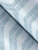 4141-27102 Burton Modern Ogee Light Blue Modern Style Non Woven Unpasted Wallpaper from Solace by A-Street Prints Made in Great Britain