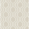 4141-27100 Burton Modern Ogee Neutral Modern Style Non Woven Unpasted Wallpaper from Solace by A-Street Prints Made in Great Britain
