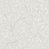 4153-82026 Oak Tree Dove Gray Leaf Non Woven Unpasted Wallpaper from Hidden Treasures by A-Street Prints Made in Sweden