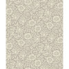 4153-82038 Mallow Gray Floral Vine Non Woven Unpasted Wallpaper from Hidden Treasures by A-Street Prints Made in Sweden