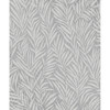 2980-M52509 Holzer Gray Fern Traditional Style Unpasted Non Woven Wallpaper from Splash by Advantage Made in France