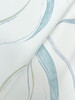 FM1094 Ink Flow Seaglass Sage Teal Blue  Non Woven Texture Style Wallpaper from Formations
