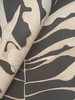 FM1042 Leaf Column Black Taupe Gray Non Woven Texture Style Wallpaper from Formations