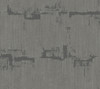 FM1062 Rhythm & Rhyme Charcoal Pale Gray Black Non Woven Texture Style Wallpaper from Formations