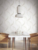 FM1093 Ink Flow Neutral Taupe Gray Non Woven Texture Style Wallpaper from Formations