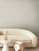 FM1035 Higher Ground Geo Linen Cream Gray Non Woven Texture Style Wallpaper from Formations