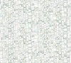 FM1084 Kaleidoscopic Green Cream Off White Gray Non Woven Texture Style Wallpaper from Formations