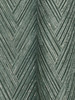 FM1054 Thatched Chevron Bottle Teal Green Non Woven Texture Style Wallpaper from Formations
