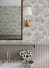 AST6357 Oakcliff Stone Gray Non Woven Vintage Style Unpasted Wallpaper from Erin Gates