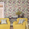 BL1704 Rainforest Cream Green Red Animals & Insects Theme Unpasted Non Woven Wallpaper from Blooms Second Edition Resource Library