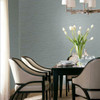 DD3764 Tiger's Eye Teal Blue Bohemian Theme Unpasted Non Woven Wallpaper from Antonina Vella Dazzling Dimensions Volume II Made in United States