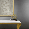 DD3746 Ginkgo Toss Silver Gray Botanical Theme Unpasted Non Woven Wallpaper from Antonina Vella Dazzling Dimensions Volume II Made in United States