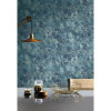 Seabrook wallpaper in Blue, Metallic Gold MW30902