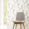 York Wallcoverings RoomMates RMK11326WP Perennial Blooms Peel and Stick Wallpaper