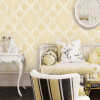 Brewster 2810-SH01076 Advantage Leana Gold Medallion Wallpaper Gold