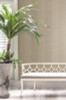 York AT7082 Tropics Grasscloth Stripe Wallpaper cream, beige