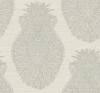 Seabrook Wallpaper in Gray, Off White LD81510