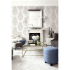 Seabrook Wallpaper in Gray, Off White LD81510