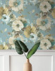 Seabrook wallpaper in Blue MC70402