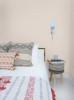 RY31702 Indie Linen Embossed Vinyl Bluestone Embossed Vinyl Theme Type II 20 oz. Vinyl Unpasted Wallpaper Boho Rhapsody Collection Made in United States