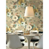 Seabrook wallpaper in Gray Metallic Silver Neutral MC70408