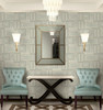 Seabrook wallpaper in Blue Green Neutral LG90507