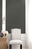 Wallquest BV30200 Easy Linen Charcoal Wallpaper