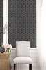 Wallquest AW71703 Lens Geometric Beige and Off White Wallpaper