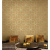 Seabrook in Copper Green MK20504 Wallpaper