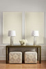 Wallquest AW74008 Linen Weave Metallic Pearl and Off White Wallpaper